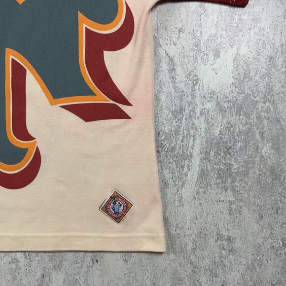 Vintage Underground Railroad New York Cubans Shirt Men Medium Beige Negro League - Picture 4 of 14